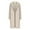 Beige, variant on Women Wool Blend Overcoat Casual Loose Long Sleeve Open Front Peacoat Trendy Lightweight Winter Warm Long Coat With Pockets