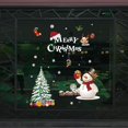thumbnail image 4 of Coxeer Christmas Decals Decorative Cute 2 Sheets Non-Adhesive Window Clings Xmas Clings, 4 of 8