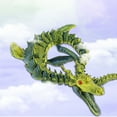 thumbnail image 1 of Figura Articulada de Cristal de 41 Cm con Dragón, Ideal para Decorar El Hogar, La Oficina y El Escritorio., 1 of 4