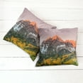 thumbnail image 2 of Ambesonne Colorful Throw Pillow Cover 2 Pack, America Mountain Peaks, 20", Multicolor, 2 of 6
