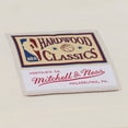 thumbnail image 3 of Men's Mitchell & Ness Cream Minnesota Timberwolves Hardwood Classics Chainstitch Premium T-Shirt, 3 of 5