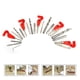 thumbnail image 4 of Kit de reparación de roscas herramienta de reparación de roscas 131 Uds juego de reparación de roscas dañadas métricas M5 M6 M8 M10 M12 para automoción ANGGREK Otros, 4 of 8