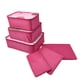 thumbnail image 2 of Set de 6 piezas para empaquetar para viajar - organizadores de equipaje de gran capacidad con 3 bolsas de malla y 3 bolsillos planos - Almacenamiento portátil para ropa para maletas, 2 of 8