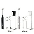 thumbnail image 2 of bedienty Handheld Milk Frother Mixer Stick With Interchangeable Heads For Customized Foam Equipped white, 2 of 3