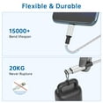 thumbnail image 6 of Cshidworld USB C to USB C Cable [3/6/6 FT, 3-Pack]Fast Charging,Compatible for iPhone 15 Samsung Galaxy S22 S21 S20 Ultra 5G Note 20/10, Pixel 7 6 Pro 5 4 3 2 XL & USB-C Laptop Tablet, 6 of 7