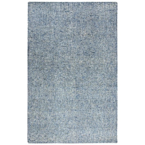 Alora Decor Storm 8' x 11' Tweed Blue/Beige Hand-Tufted Area Rug