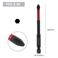 thumbnail image 3 of BTOER 1pc 50-90mm Anti Non-slip Screwdriver Bits Magnetic Batch Head PH2 Cross Screwdriver Hex Shank Screw Driver Bits Power Tools, 3 of 9