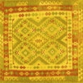thumbnail image 1 of Ahgly Company Indoor Square Southwestern Yellow Country Area Rugs, 6' Square, 1 of 4