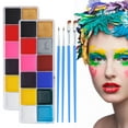 thumbnail image 1 of Waterproof 12 Colors Pigment, Body Painting Paints, Soft For Friends Kids, 1 of 8
