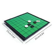 Classic Board Game Pieces Set, Folding Reversi Othello Board, Skill & Strategy
