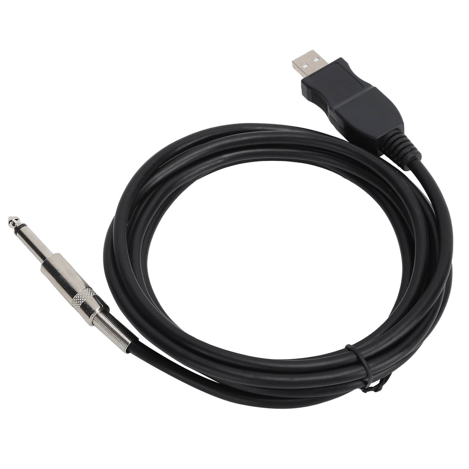Guitar USB Cable, Low Signal Transmission Practical Useful Guitar Cable