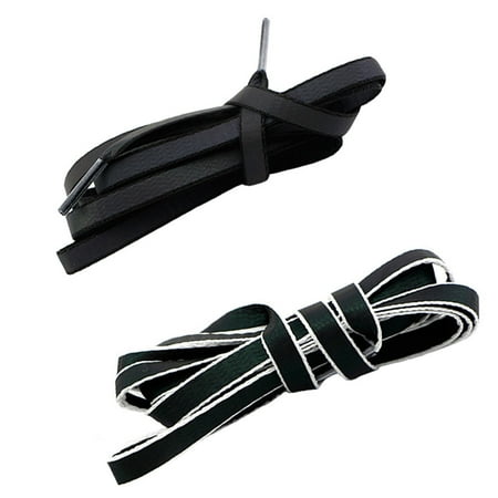 Worgeous 2 Pairs Reflective Shoelaces for Sneakers Light up Shoes White