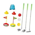 thumbnail image 2 of Juego de club de golf para niños Juego de mini golf con juguetes de golf educativos multifunción de clubes con bolsa de transporte para un regalo de Plata, 2 of 8