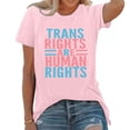 thumbnail image 2 of TSADFHJI Christmas Tops Women Shirts for Women Rights Are Human Rights Graphic Tees Lgbt Support Gift Tshirts Tops L, 2 of 4