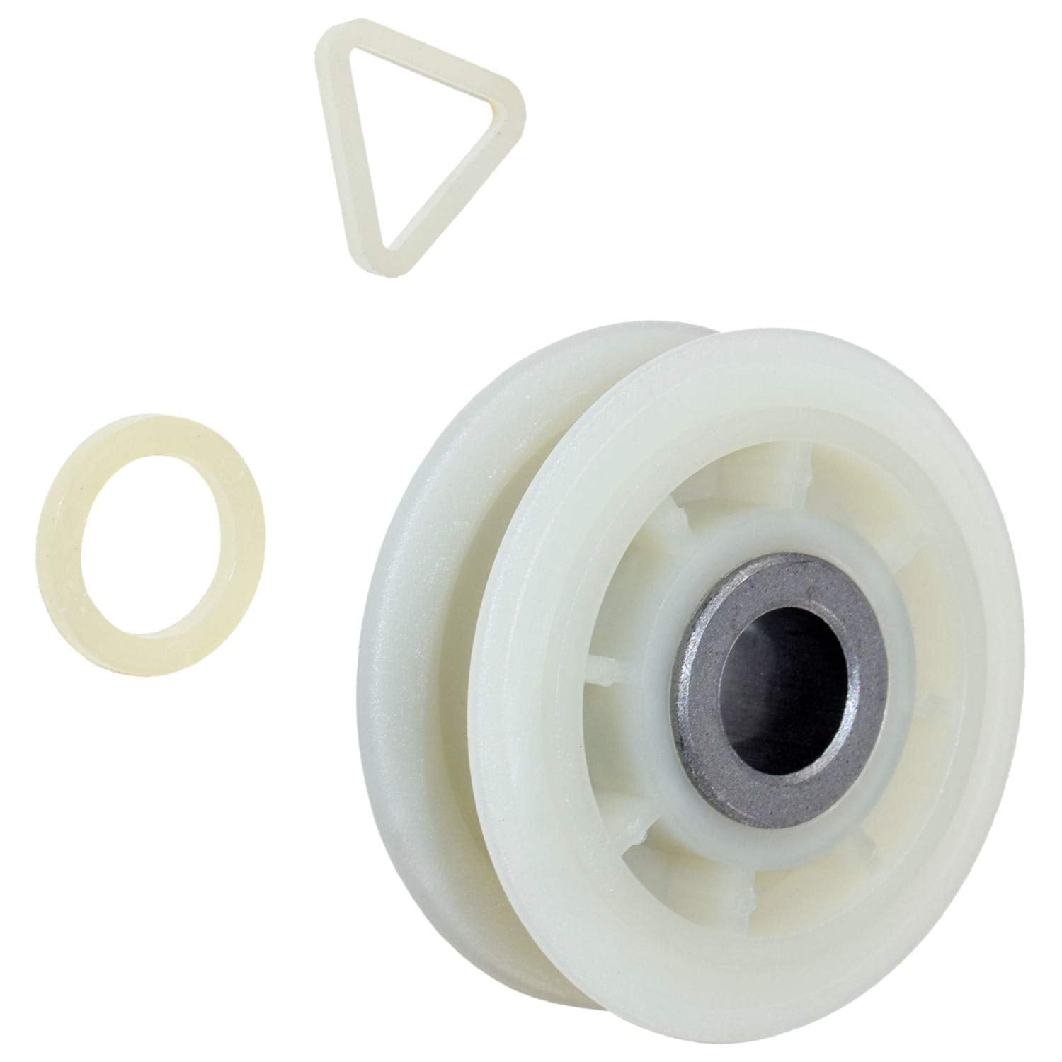 HQRP Dryer Idler Pulley Wheel Roller for Amana NED7300WW0 NED7300WW1