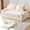 White, variant on 72" Boneless Loveseat Couch, Foldable Pull Out Sofa Bed with 2 Pillows, Corduroy Floor Sofa for Apartment Living Room Bedroom Studios, No Assembly Required (White) Comfort, Cloud, Memory Foam