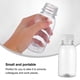 thumbnail image 3 of 10 botellas de plástico transparente de 350 ml para almacenar leche y bebidas., 3 of 8