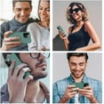 thumbnail image 2 of Designed for iPhone 13 Pro Case, Silicone Slim Shockproof Protective Phone Case with [Soft Anti-Scratch Microfiber Lining], 6.1 inch, Midnight Green, 2 of 7
