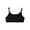 Black, variant on MSemis Kids Girls Crop Tops Camisole Tank Tops Sports Training Exercises Fluorescent Green 8