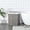 Gray, variant on HOMCOM Bamboo Laundry Basket with Lid and String Handles, Collapsible Laundry Hamper with 2 Removable Bags, 2 Section Laundry Sorter, Brown