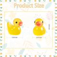 thumbnail image 2 of 1set 100pcs Luminous Tiny Ducks Mini Resin Duck Colorful Miniature Fairy Garden Mini Duck for Miniature Landscape Tabletop Home Potted Plants Decor Mixed color 7.5x12x16.5mm, 2 of 7