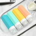 thumbnail image 4 of Travel Bottles for Toiletries, 3oz Tsa Approved Travel Size Containers, BPA Free Leak Proof Travel Containers for Toiletries, Refillable Travel Accessories for Shampoo Conditioner Colorful, 4 of 7