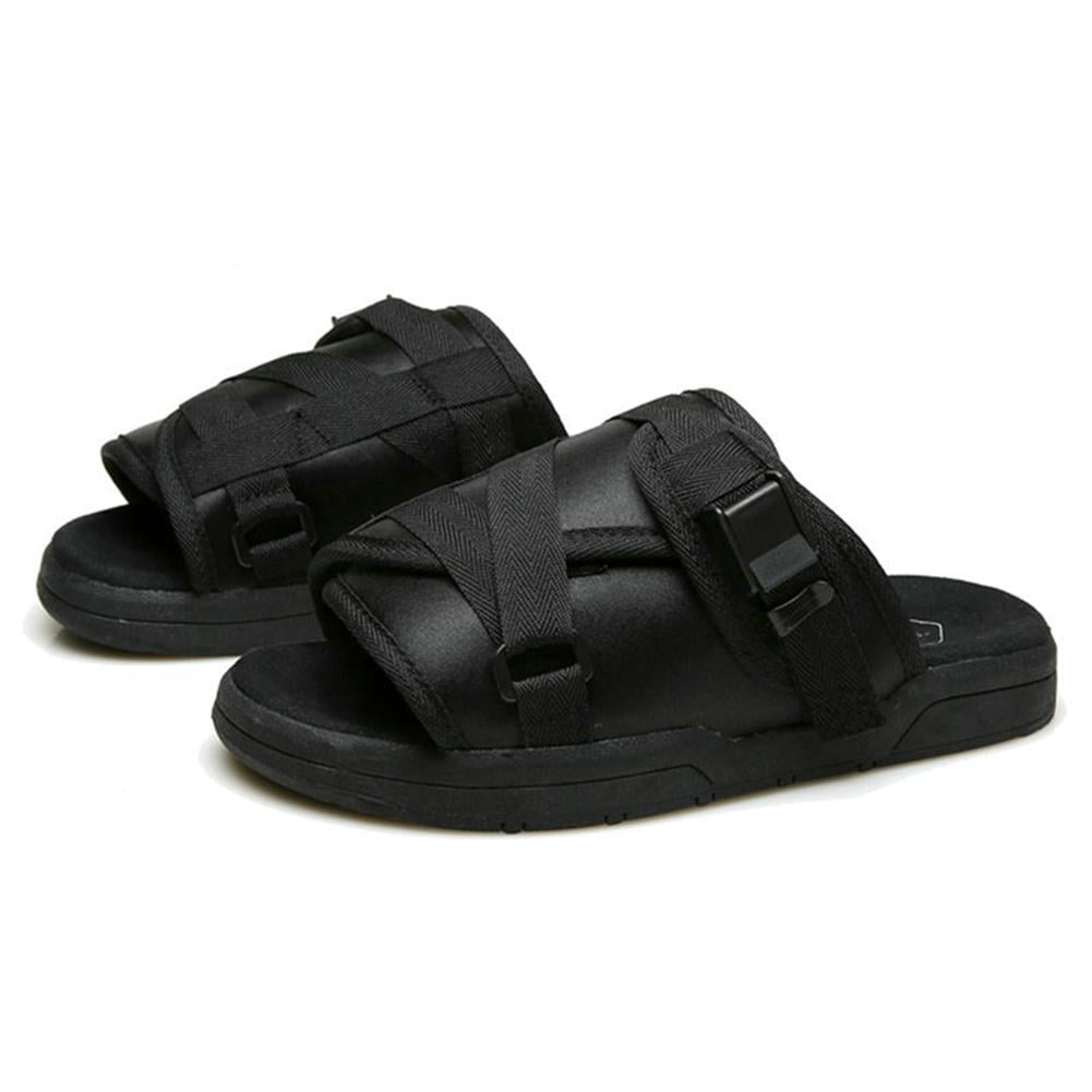 trendy slide sandals