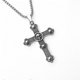thumbnail image 5 of New Accessories Titanium Steel Cross-Shaped Pendant Personality Retro Necklace Trendy Men Stainless Steel Cross Shelf Necklace Pendant, 5 of 5