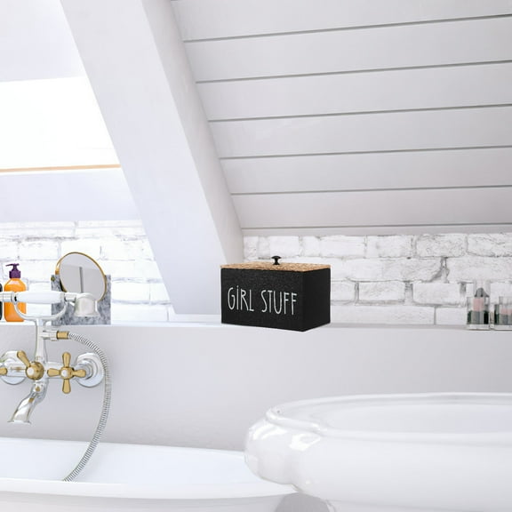 HEMOTON Feminine Product Organizer Sanitary Napkin Storage Box Baby