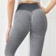 thumbnail image 5 of Pantalones de yoga para mujer Cintura alta elástica texturizada para entrenamiento de ocio (XXL gris) Sywqhk Para Estrenar, 5 of 7