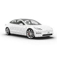 thumbnail image 6 of Rwraps Snow Cold Snap Gloss Vinyl Film Wrap 59in x 20ft Vinyl Vehicle Car Film Sheet Roll, 6 of 9