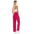 thumbnail image 3 of Pantalón Cargo Mujer Wide Legs Pantalones Anchos Mom Jeans, 3 of 5