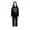 Black, variant on Coerni Girls Boys Graphic 2 Piece Outfits Heart Print Pullover Hoodie Sweatpants Fleece Sweatsuit Fall Winter Clothing Set Tracksuit