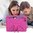 thumbnail image 6 of Allytech Lenovo Tab P11(TB-J606F/TB-J606X) 11 Inch Case,Soft EVA Rubber Children Proof Handle Kickstand Heavy Duty Protection Shockproof Case Cover for Lenovo Tab P11(TB-J606F/TB-J606X),Rose, 6 of 6