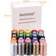 thumbnail image 3 of HILO New brothread 5000 m x 25 Poliéster - Bobina Gigante, 3 of 6