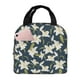 thumbnail image 1 of Easygdp Lilies Flowers Bolsa Térmica Premium - Tela Oxford Impermeable, Gran Capacidad, Bolsillo Frontal, Unisex para Trabajo, Escuela, Actividades al Aire Libre y Picnics, 1 of 8