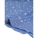 thumbnail image 5 of CAMISA METÁLICA CON ESTRELLAS DE MANGA LARGA Y CUELLO ALTO PARA MUJERES CHIC EN GRIS AZUL, 5 of 6