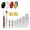 39pcs, variant on Compact Sewing Set Included 5 Types Needle and Accessible Perfect for Travel and Home Use Adult Threading Tool