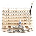 thumbnail image 3 of Estante de Botellas de Pintura de Organizador Modular Soporte de Pinceles de Pintura Herramientas de Almacenamiento Soporte # 3 CUTICAT Estante de pintura, 3 of 8