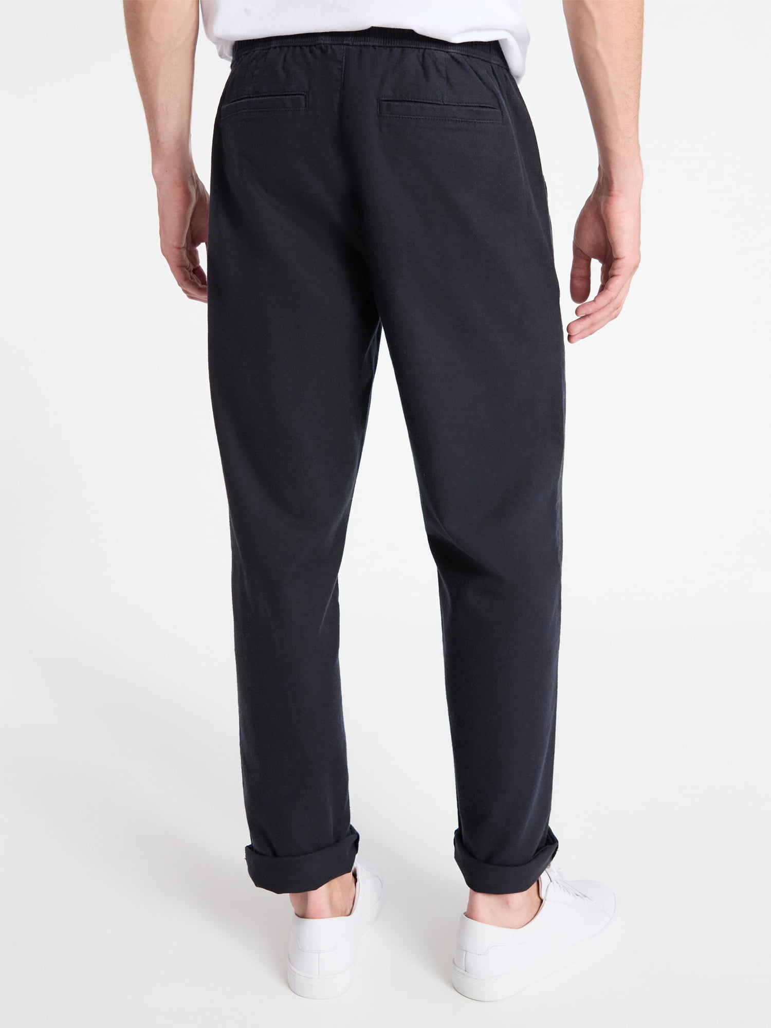 Free Assembly Men's Pull-On Trousers, Sizes S-3XL