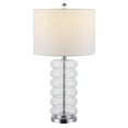 thumbnail image 3 of SAFAVIEH Peli 26.5 in. Glam Glass Table Lamp, Clear, 3 of 5