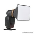 thumbnail image 4 of Camera Flash Diffuser Softbox Light Reflector with Fastener Tape Strap Folds Flat for Universal DSLR  Flash, 4 of 6