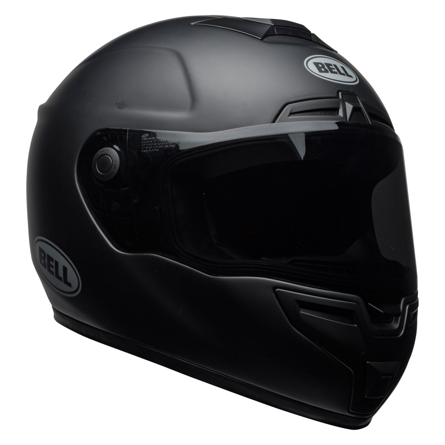 7081562 bell helmet Bell 7092352 - SRT Street Large Matte Black Full Face Helmet