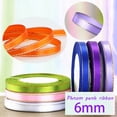 thumbnail image 2 of BNNG 25 Yards Satin Ribbon Crafting Supplies - Solid Satin Fabric Ribbon Christmas Wedding Gift Wrapping Hair Bow Party Favors DIY Scrapbooking Decorative Fabric Trim Roll, 2 of 6