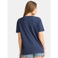 thumbnail image 3 of Stitch Ohana Women's Graphic Tee with Short Sleeves, Sizes XXS-XXL, 3 of 5