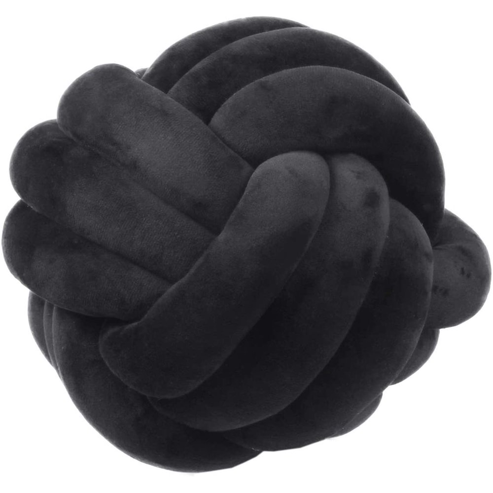 OIENS Round Knot Ball Cushion Plush Throw Pillows, Household Throw Pillow Decoration Children