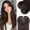 Dark Brown, variant on Hair Toppers for Women with Thinning Hair, 24 Inch Synthetic Clip in Topper Hair Extensions with Adjustable Band, Layered Wiglet Adds Volume and  Coverage (Dark Brown)