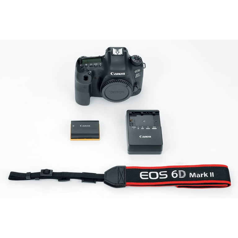 Canon EOS 6D Mark II (Body Only) - Black - Walmart.com