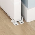 thumbnail image 4 of Bgsha 2Pcs White Adjustable Floor Guide Wall/Door Bottom Guide For Sliding Door, 4 of 9