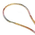thumbnail image 3 of Multi Sapphire Emerald Cut Ombre Rainbow Necklace,Tennis Necklace,Sapphire Choker Tennis Chain Necklace, Necklace For Women, 3 of 7